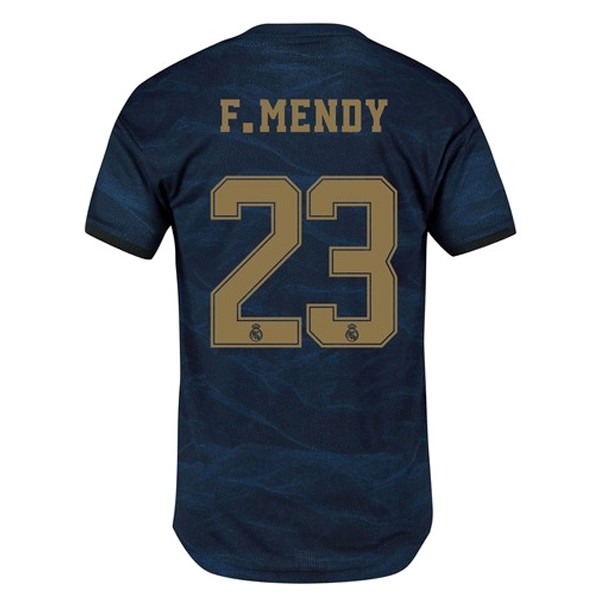 Camiseta Real Madrid NO.23 F.Mendy Segunda equipo 2019-20 Azul